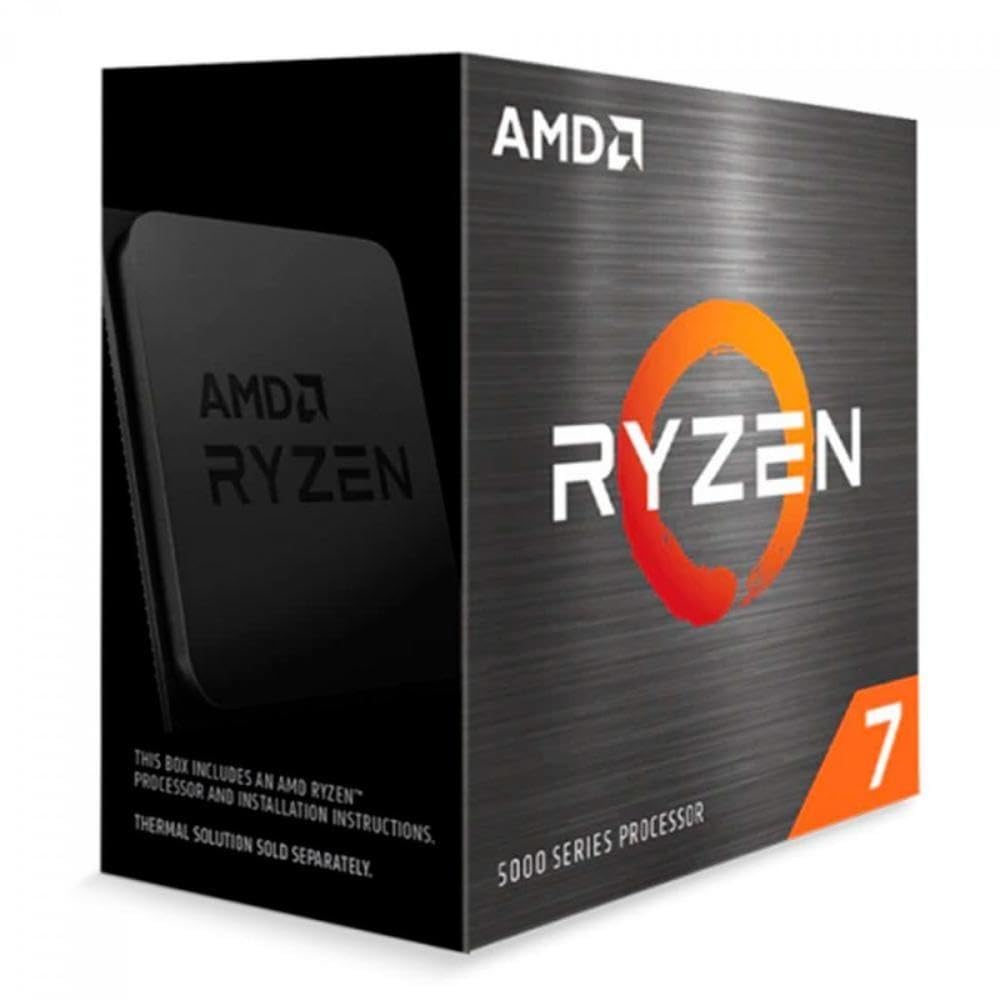 AMD Ryzen 7 5700 Processeur (8 Cœurs/16 Threads. 65W DTP. Socket AM4. Cache L2+L3 20 MO. jusqu'à 4.6 Ghz Fréquence Boost. Ventilateur Wraith Stealth