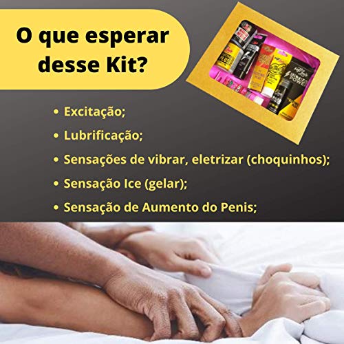 Kit Sexshop Dia Dos Namorados Sensuais Eletrizantes