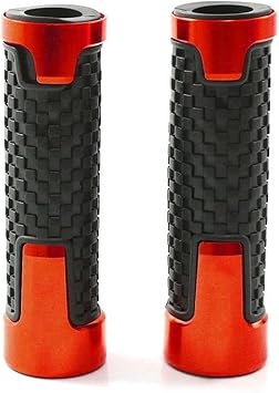 Motorcycle 7/8" Handlebar Grips End Grip for CBR600RR CBR 600RR CBR600 RR 2003-2018 2011 2012 2013 2014 2015 2016 2017Orange