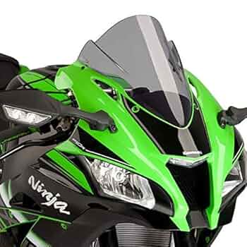 プーチ　スクリーンカウル　レーシングスクリーン　ZX-10R Amazon | Puig 8912H RACING SCREEN [SMOKE] ZX-10R(16-20/17-20