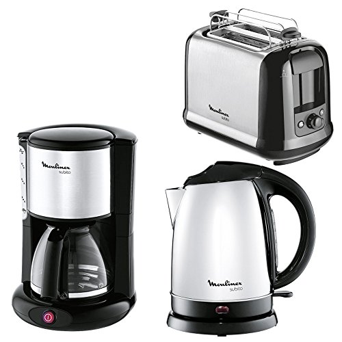 Preisvergleich Produktbild Moulinex Frühstücksserie Subito Edelstahl 3 Geräte= 1Preis