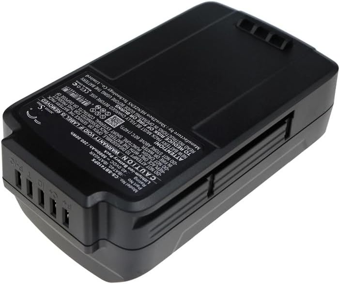 5000mAh/40.0V Replacement Battery for iONMAX Cordless Brushless Chai iON18SB-HYB iON16CS iONMAX Hybrid Brushless Single iON18SB iON16LM iONMAX Cordless Brushless Snow IBAT40 iBAT40XR