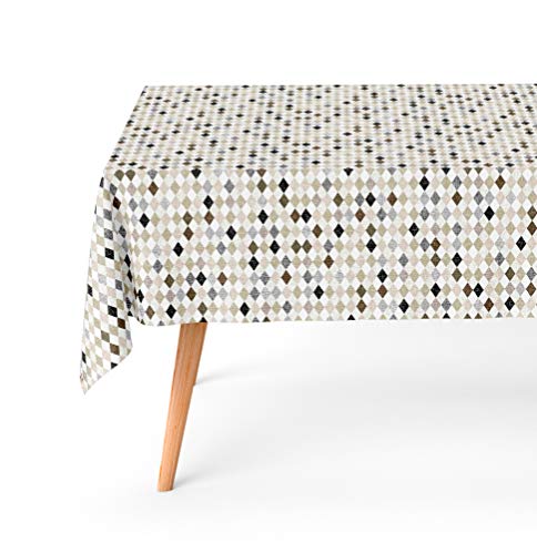 Basic Home Mantel Antimanchas Greco 140x140 cm