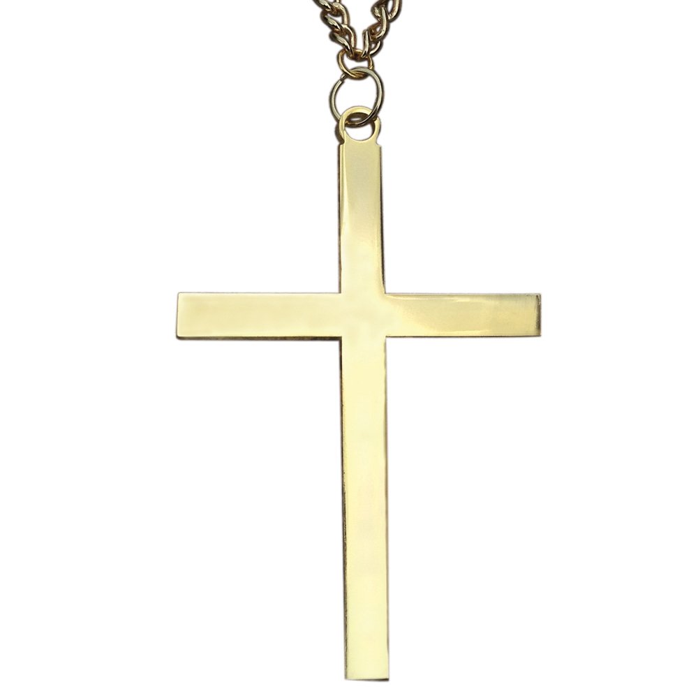 3" Gold Plated Latin Cross