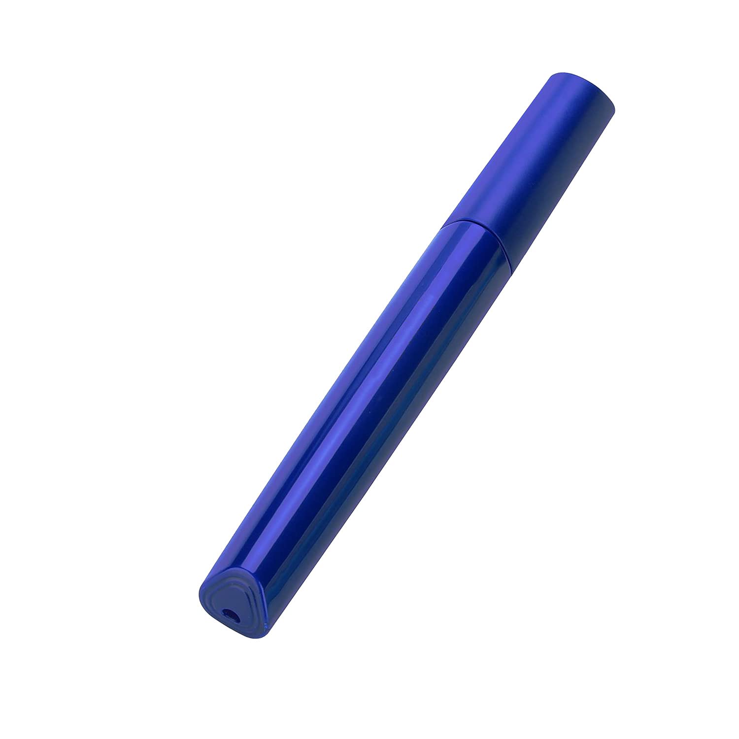 Travel Toothbrush Case, Portable Toothbrush Cover Container Storage Container, Breathable Design with Air Hole More Tube for Travel Hiking Camping and Business Trip (Deep Blue)