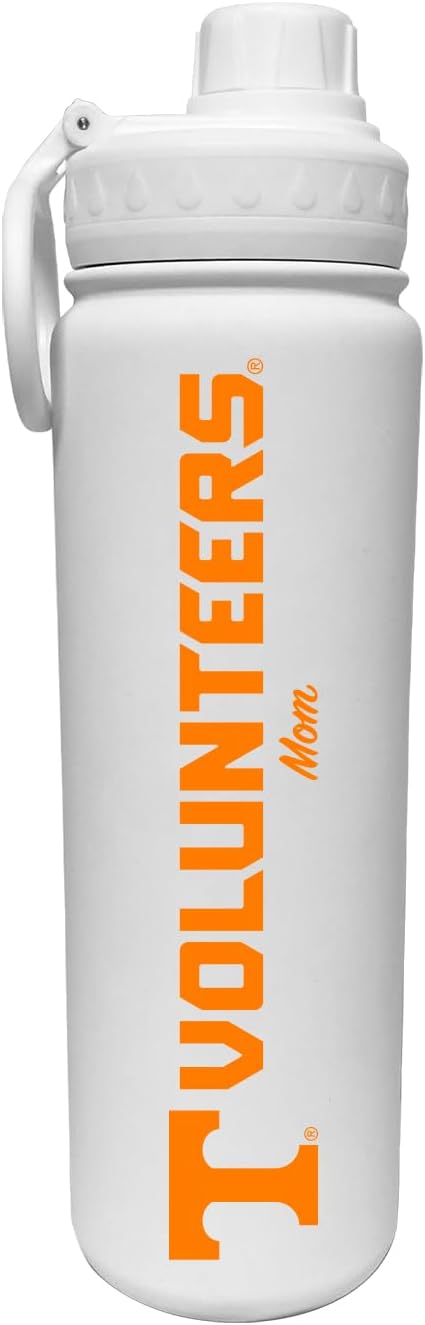 The Fanatic Group University of Tennessee Knoxville Mom 24 oz. Stainless Steel Bottle - White