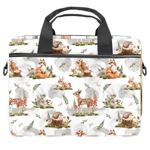 Sacoche ordinateur 13.3 pouces multicolore bandoulière housse PC portable 14 pouces