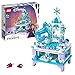 LEGO 41168 Disney Princess Frozen II Joyero Creativo de Elsa, Juguete do Construcción con Mini Figuras para Niños +6 años