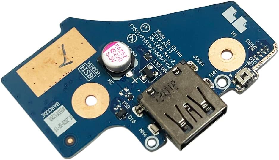 JINTAI USB Small Board Without Cable Replacement for Lenovo Legion Y54015IRH 81RJ CN:5C50V13891 NSC226