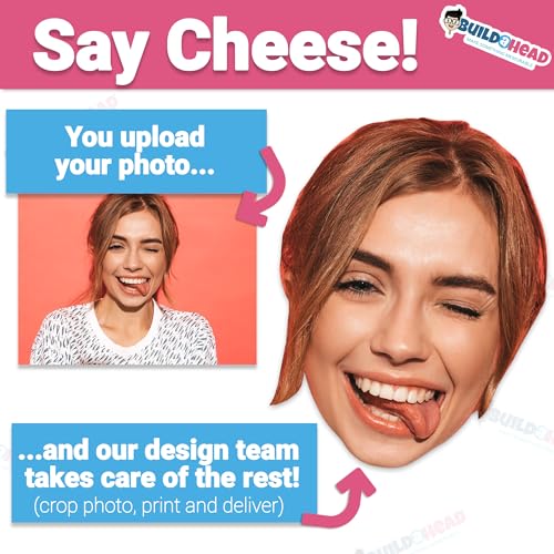 image for Build a Head - Big Head Cutout - Custom Made Vinyl Foamboard - Persona