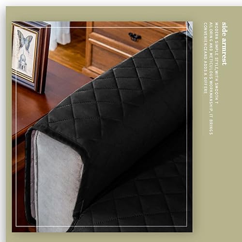 Miniatura 6 de Funda para sillón reclinable, funda extraíble para sofá individual, funda de tela de cuna súper suave a prueba de salpicaduras, funda protectora de