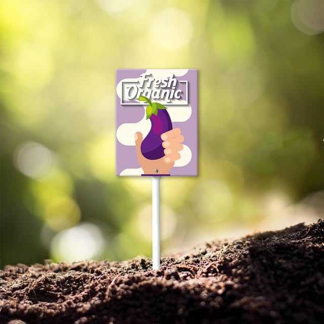 Lot De 50 étiquettes En Aluminium Pour Plantes D'extérieur, étiquettes De Plantes Et étiquettes