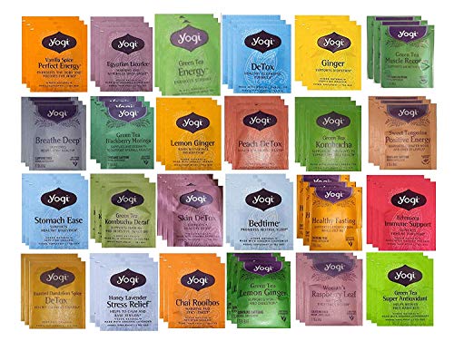 YOGI TEA SAMPLER 24 FLAVORS (72 TEA BAGS)
