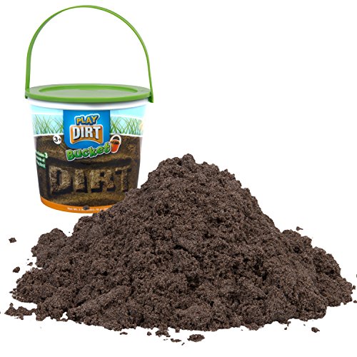 Play Dirt Bucket (3 Lb) - Unique Sand for Burying and Digging Fun by Sands Alive