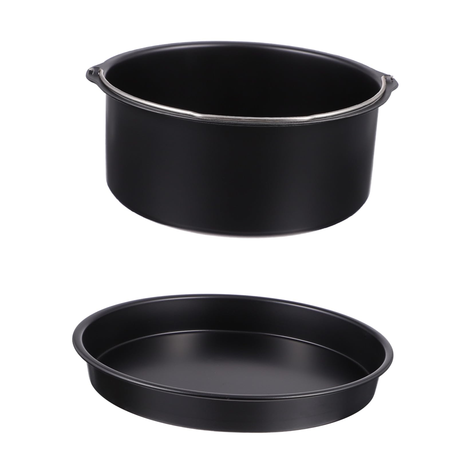 Accessoires pour Friteuse à Air Moule Gâteau Plateau Pizza Cuisson Airfryer sans Huile
