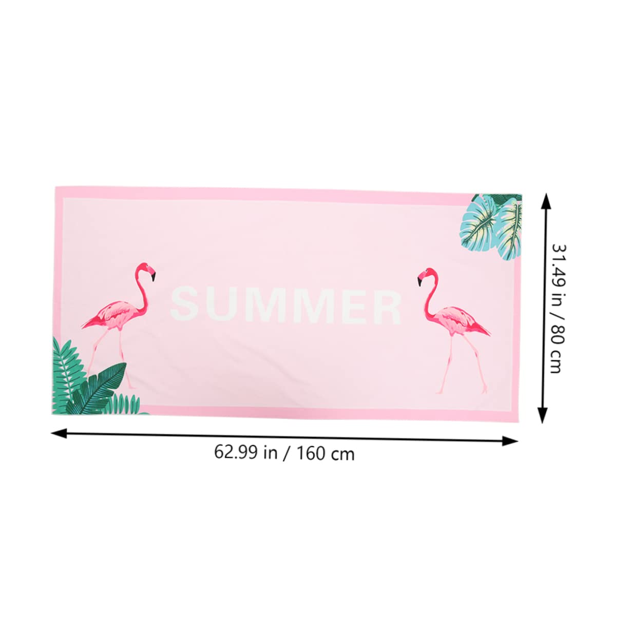 Alipis Serviette de Plage Microfibre Rose 2pcs, Absorbante Séchage Rapide | Grosse Serviette de Plage, Serviettes de Piscine Réutilisables, Camping Ambiance Bavaroise