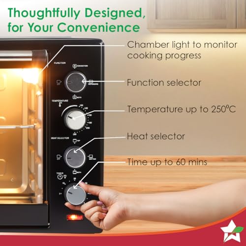 Image of Wonderchef OTG | 60L OTG | Bake Breads and Cakes | 2 Year Warranty