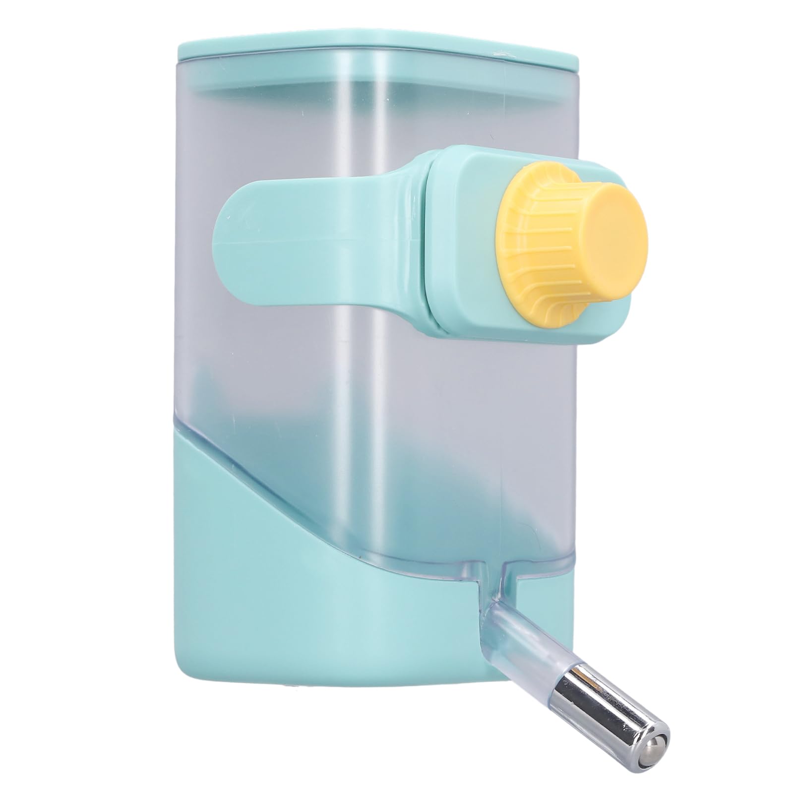 Automatic Water Dispenser for Cats Dogs and Rabbits, Pet Cage Hanging Water Dispenser Water Bottle with a Spherical Cage (Green)