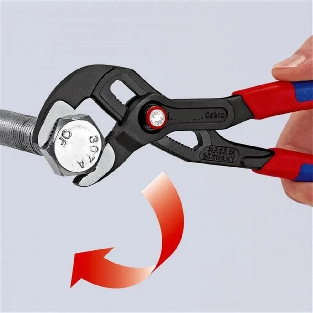 Pinza for pompa acqua a set rapido Pinza in acciaio elettrico al cromo vanadio antiscivolo autobloccante da 10 pollici regolabile