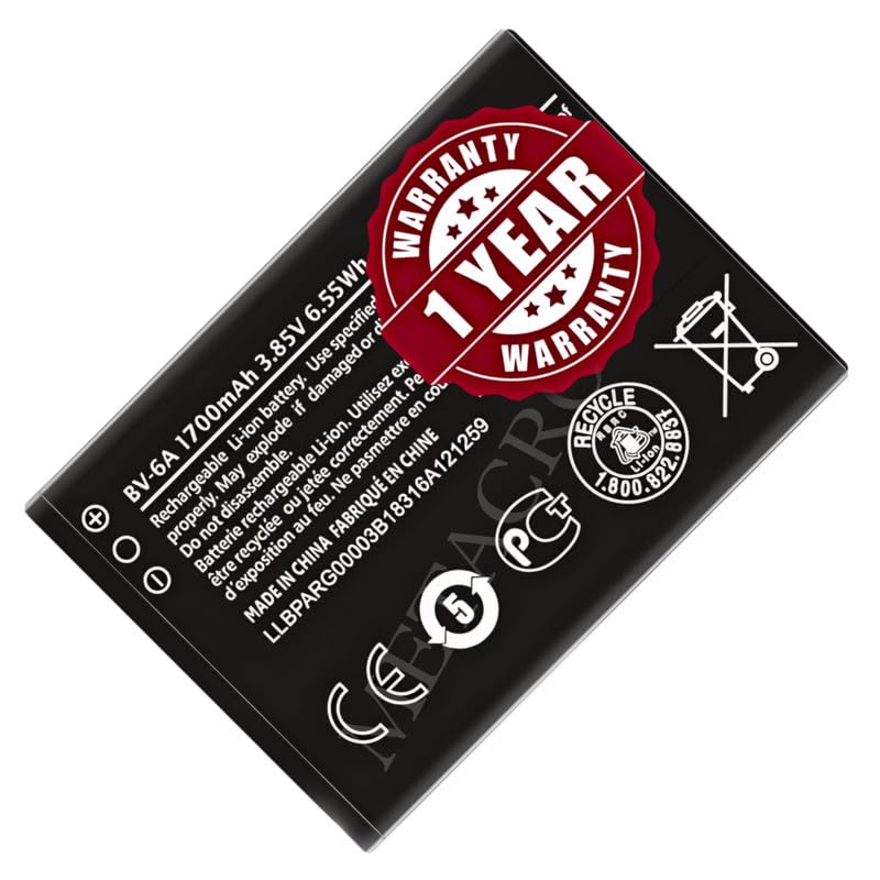 Image of Original BV-6A Battery Compatible for Nokia 8110 4G (TA-1067, TA-1071) | Banana 2060 3606 5250 - (1500mAh) - 1 Year Warranty CD4