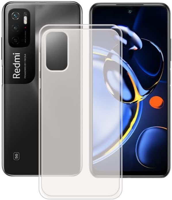 FZYM - Funda delgada y translúcida para Redmi Note 11 SE, funda protectora suave con protección de poliuretano termoplástico flexible, carcasa de