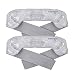 Migraine Ice Pack for Head Adjustable Headache Ice Pack Wrap with Elastic Strap for Pain Relief - 2 Pack