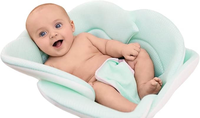 Amazon.com: Soothing Company Baby Bath Pillow, Baby Newborn Essential ...