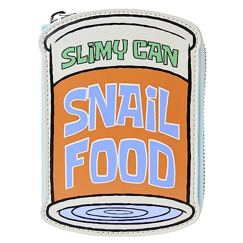 Loungefly Spongebob Squarepants, Bob Esponja Gary, Cartera, Bob Esponja, Exclusivo Amazon, Monedero Coleccionable, Idea de Regalo, Tarjetero con Múltiples Ranuras para Tarjetas