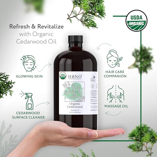 Aceite Orgánico de Cedro HBNO 950ml miniatura 2