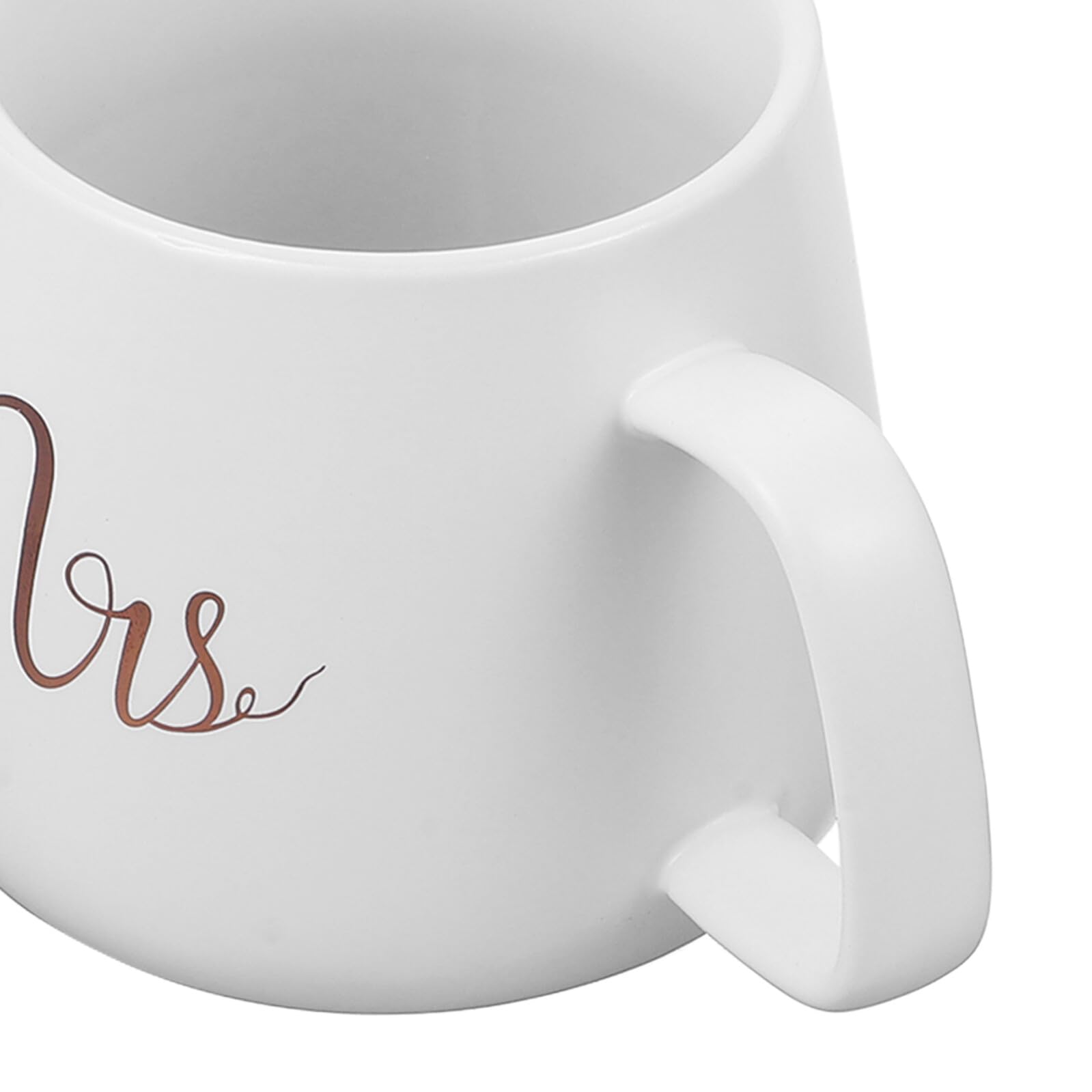 Set 2 Tazze da Caffè Anniversario Ceramiche 330ml con Manico | Ricordo per Coppie, per Giorno delle Nozze, Facile da Mantenere, Formato Doppio