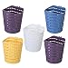 YARNOW 5 Piezas Mini Cesta Colgante en La Pared Cesta Colgante en La Pared Organizador de Diversos Cesta Organizador de Armario Cesta Colgante Caja para Cocina Baño Storag Color