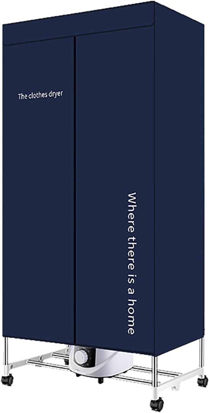 1000w Electric Clothes Dryer, High Capacity Portable Dryer Machine Rack Wardrobe