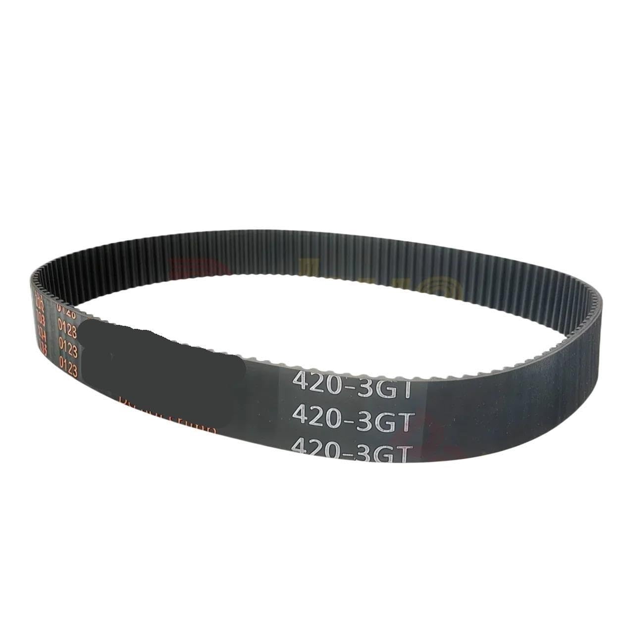 Correa dentada de goma 3GT/G3M GT3 paso 3mm bucle cerrado longitud síncrona 213-306mm ancho 15/20mm 1 Uds(3GT-234,1PCS_15MM)