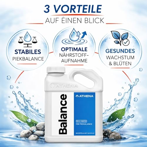 Weedness Athena Balance 0,94 L pour stabiliser le pH de l'eau