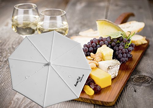 Avectoi Set Of 2 Food Grade Silicone Mug Cover Suction Lids For Coffee Mugs, Tea Cups - Keep Drinks Warm Or Cold Longer (White) #TOP2