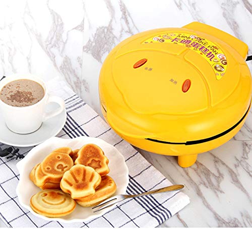 Waffeleisen Belgische Waffel,220V Haushaltsautomatische Kuchenmaschine Cartoon Mini Kinderbrotmaschine Doppelseitige… – Bild 6