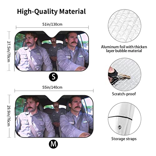 Windshield Sun Shade Visor - Car Windshield Sunshade, Front Auto Car Windshield Sun Shade Blocks Uv Rays Sun Visor Protector-Keep Your Vehicle Cool Sunshade For Windshield #TOP7