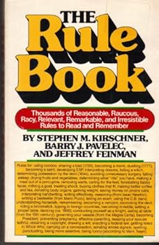 Paperback The Rule book (A Dolphin book) Book