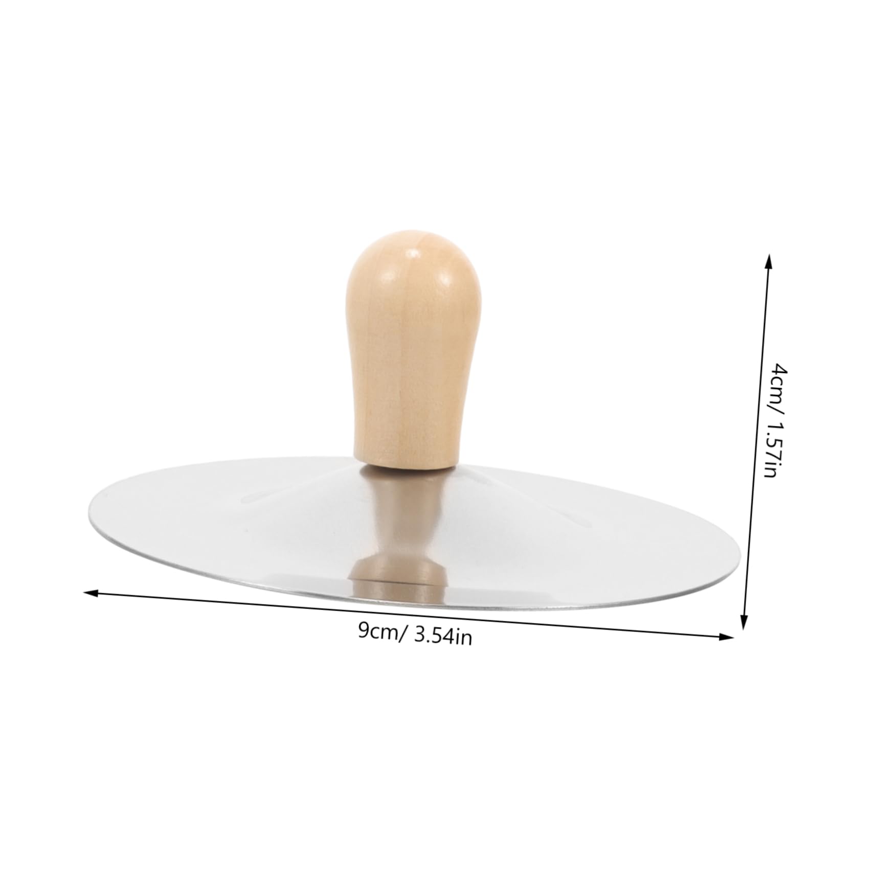 GALPADA 2pcs Mini Cymbals for Musical Instruments with Grip Early Educational Tool for Parent Interaction Music Development