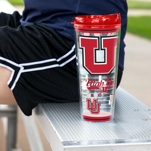 Image of Rico Industries NCAA College Double Wall Mayhem 16oz Or 20oz Tritan Tumbler W Lid