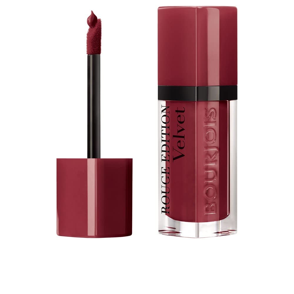 Bourjois Rouge Edition Velvet Liquid Lipstick 24 Dark Cherie Reds, 7.7ml