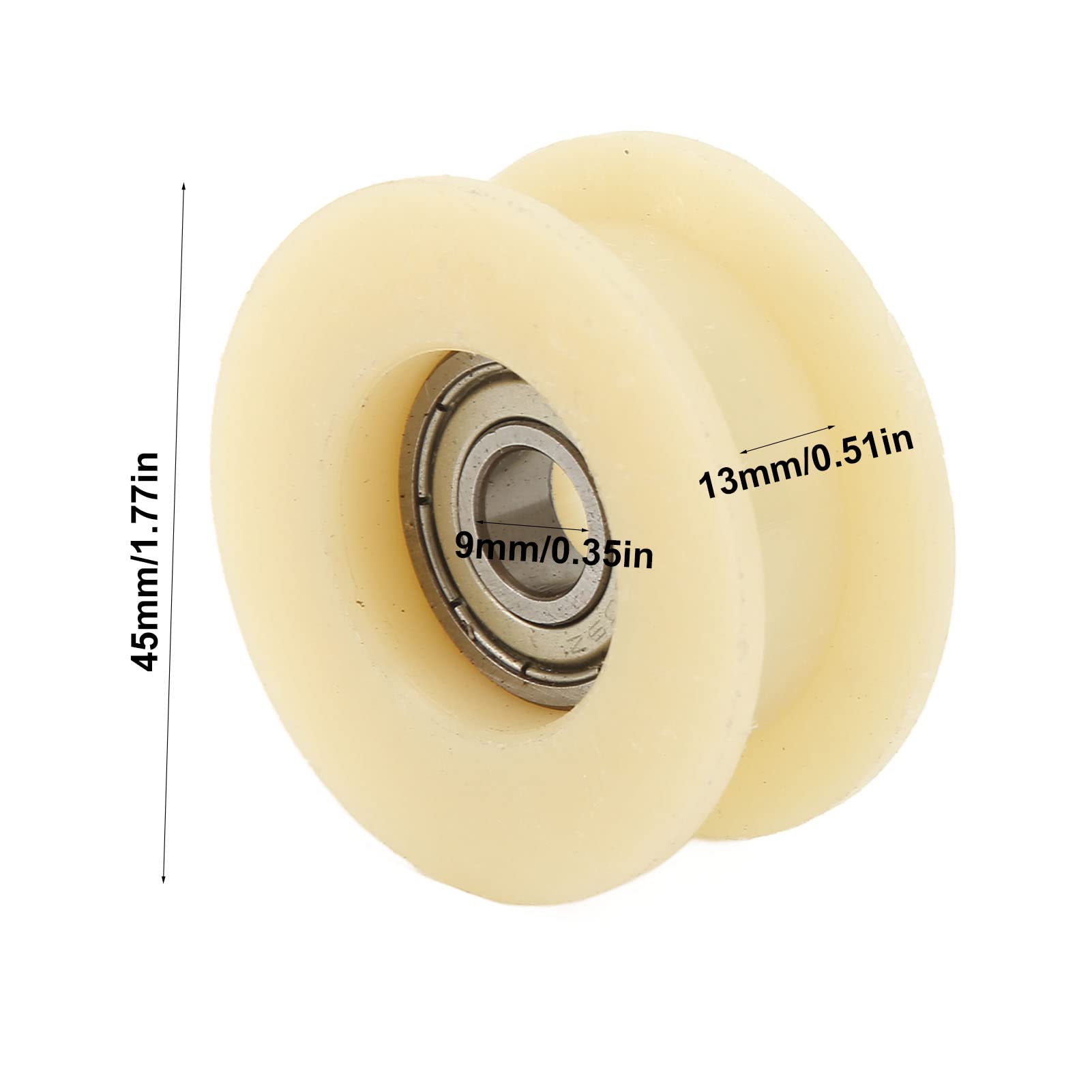 Rullo Tendicatena Per Bici Motorizzata | 4 Pezzi | Per Motori 49cc 66cc 80cc | Alta Resistenza | ABS + Lega - Foto 11