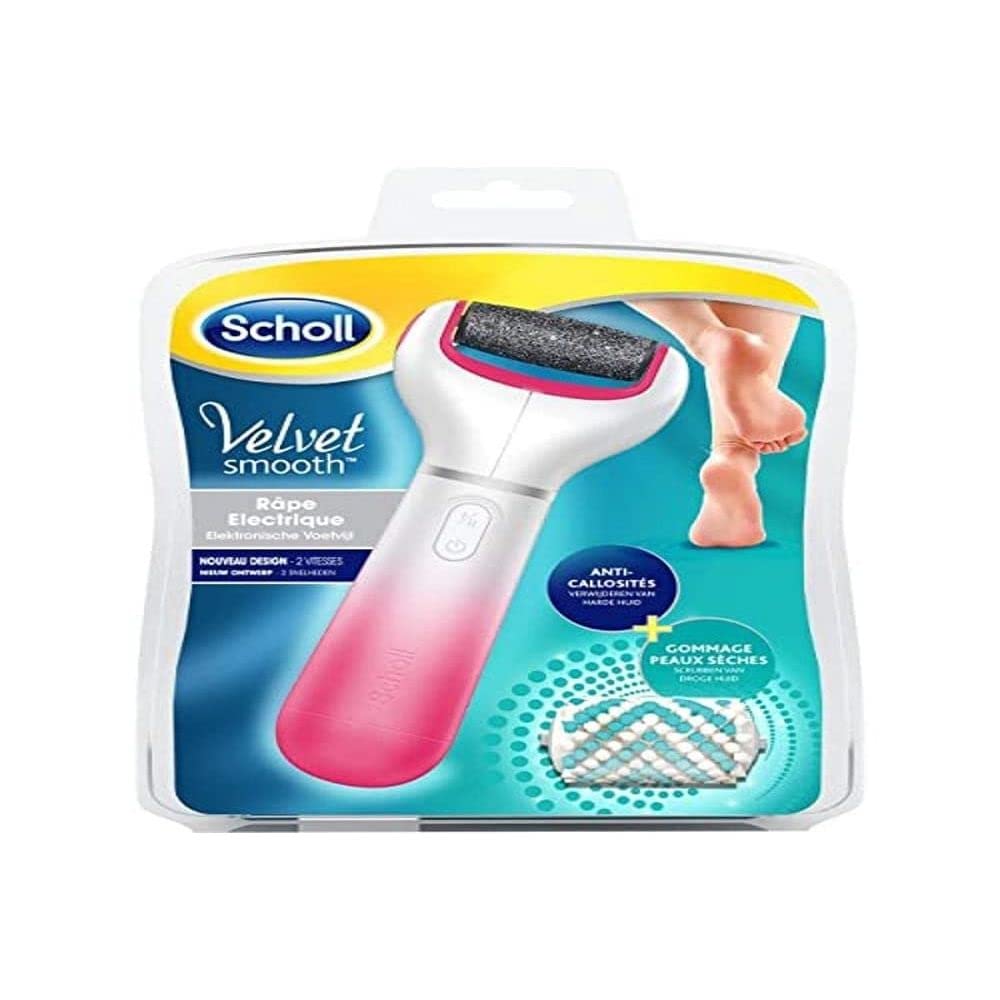 Scholl Velvet Smooth Pedi Electric Foot File Hard Skin Remover Pink Buy Online In Jersey At Desertcart