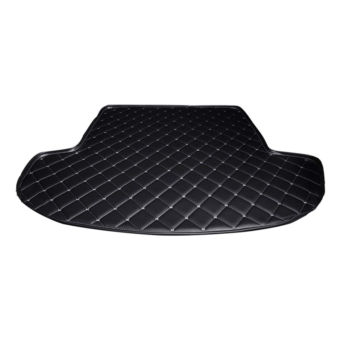 AutoFurnishAutofurnish| 7D Trunk Mat/Dicky/Boot Mat | Waterproof | Anti-Slip | PU Leather | All Weather | Custom Fitted |Compatible with Honda City ZX 2004 - Black Black