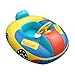 Produktbild QHYK Baby Schwimmen Trainer Sitz, aufblasbarer Automobil Schwimmring, Lenkrad-Griff, Schwimmen-Spielzeug der Kinder