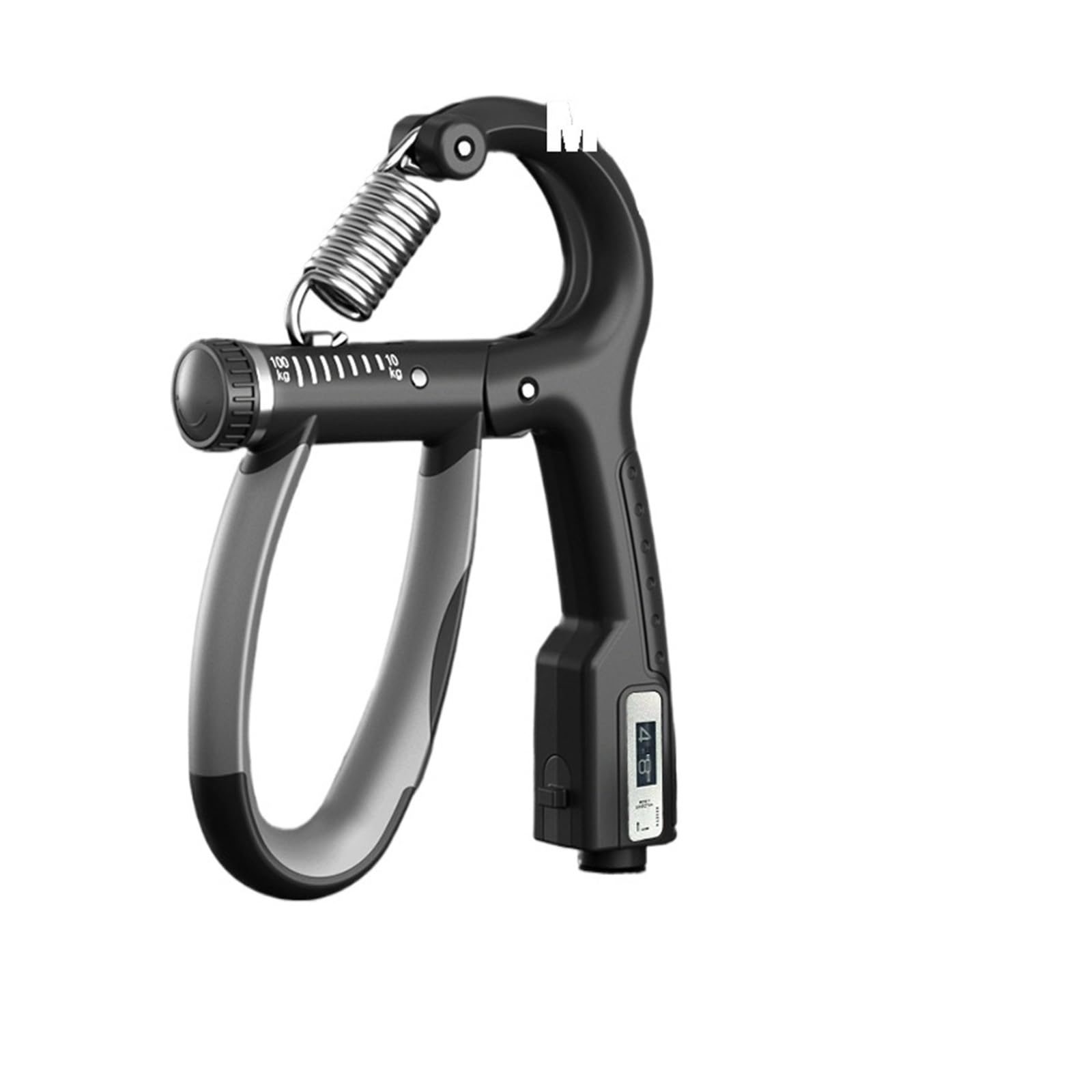 FLYIODFCXV Wrist trainer, Adjustable Grip High-strength Thickened Spring Force Professional Arm Muscle Exercise(Mechanical black)