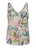 Alloverprint ONLY Damen ONLLIZBETH Singlet WVN Trägershirt/Cami Shirt, Rose Smoke, 38
