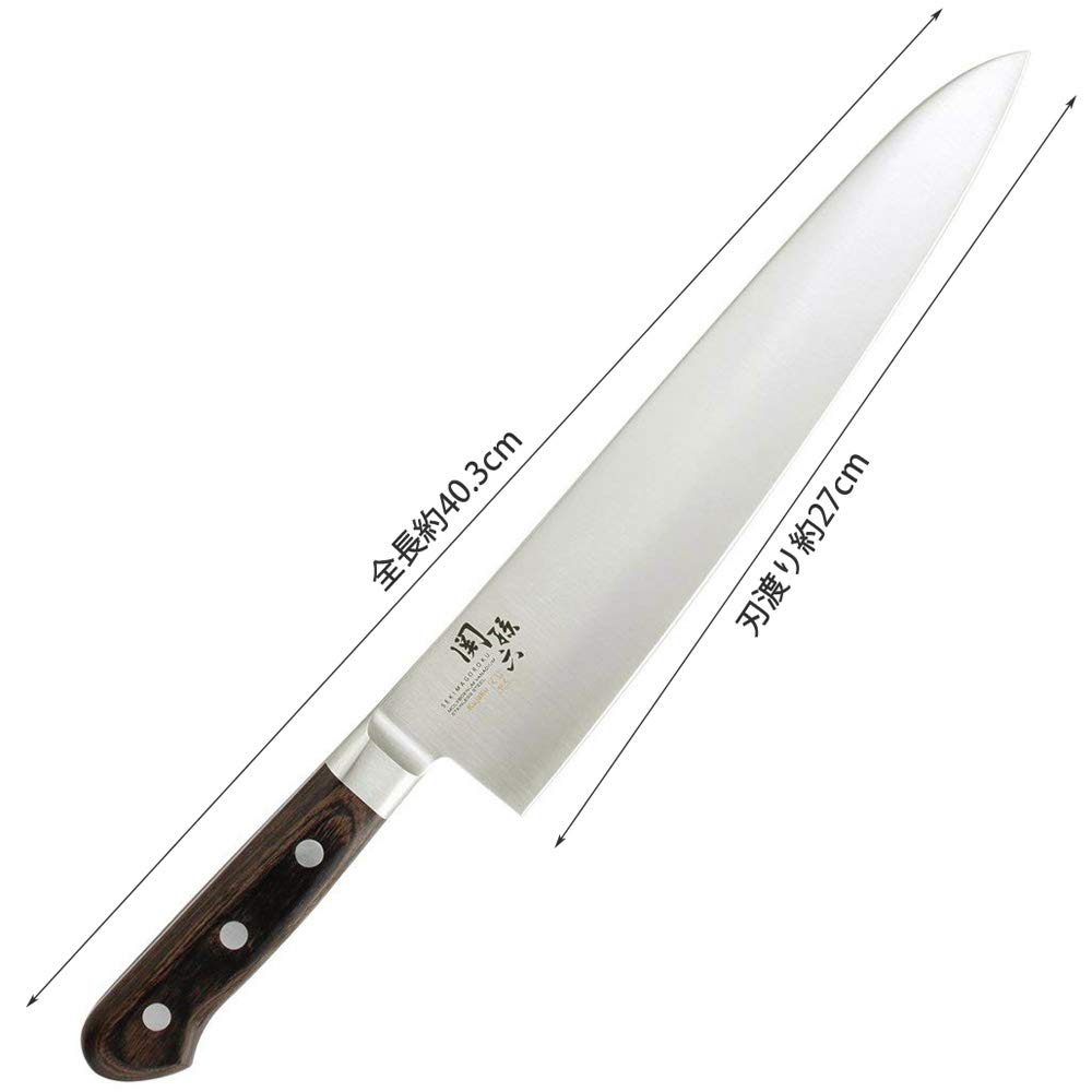 Amazon｜貝印 KAI 関孫六 牛刀 270mm くじゃく 包丁日本製｜三徳包丁 