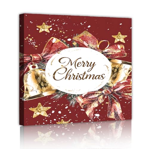 Toile murale Noël rouge CHERHERART pour réchauffer la déco de votre salle à manger