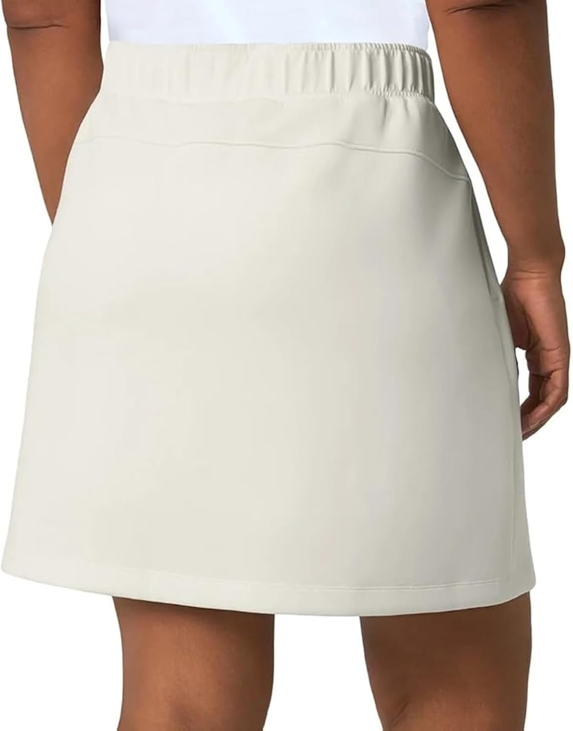 Mondetta Women's Moisture Wicking High Rise Walking Athletic Skort with Pockets